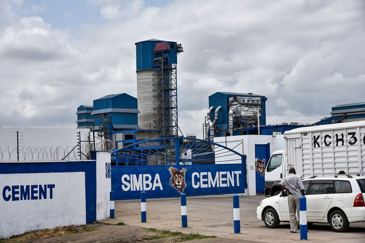Simba Cement Factory Gate